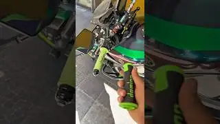 Yamaha MT09 Grip Installation #yamahamt09 #installation #SABAGE