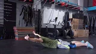 Shoulder CARs (controlled articular rotations) mobility drill demonstration