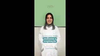 Exerc&iacute;cio para melhorar a respira&ccedil;&atilde;o!
