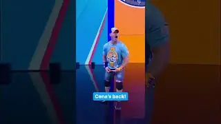 john Cena is back at WWE #johncenashorts #wwerawlive