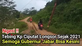 Ngeri‼️Tebing Kampung Ciputat Longsor Sejak 2021 Semoga Gubernur Jabar Meninjau Kesini