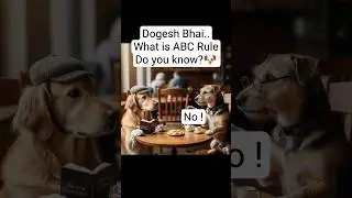 Dogesh Bhai learns about ABC Rule🐶 | Animal Birth Control 2023. #Animalrights