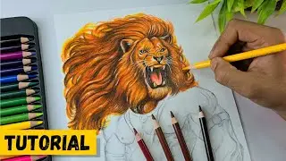 Narsimha Drawing Colouring Part 1Face Shading Tutorial | Step By Step (Drawing Tutorial)