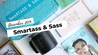 Smartass & Sass Unboxing December 2019: Lifestyle Subscription Box