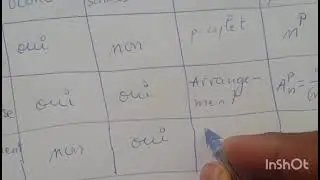 comprendre les combinaison,les p-uplets les arrangements
