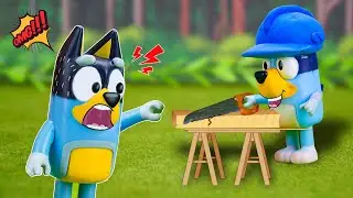 Bluey STOP!!! It's Not a Toy | Safety Rules for Kids | Pretend Play With Bluey Toys