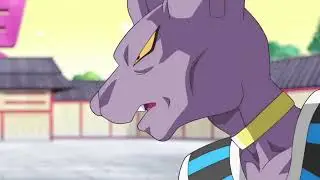 beerus angry on gowasu