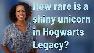 How rare is a shiny unicorn in Hogwarts Legacy?