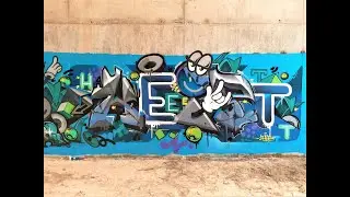 Heit One / graffiti piece