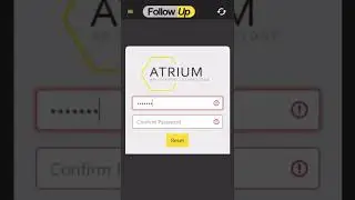 FollowUp App - Forgot Password