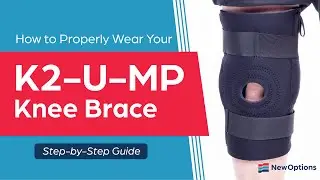 How to Wear the NewOptions K2-U-MP: Covered Hinge Knee Brace