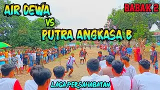 TOKOL MENOKOL PERMAINAN BOLA KASTI AIR DEWA VS PUTRA ANGKASA B DI LAPANGAN PUTRA BANGSAWAN
