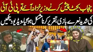 Punjab Budget 2025-26 | PTI's Protest In front Of Maryam Nawaz In Punjab Assembly | Pakistan News