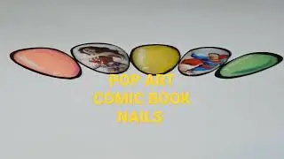 #shortvideos #nailsofyoutube #COMICBOOKNAILS #popartnails PLEASE LIKE COMMENT & SUBSCRIBE