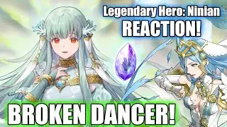 LEGENDARY NINIAN IS BROKEN! Absolutely Busted Dancer! | Ninian: Ice-Dragon Oracle Reaction [FEH]