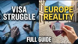 How to Move to Europe? Work Visa, Student Visa & PR Explained #EuropeVisa #immigration #lifeineurope