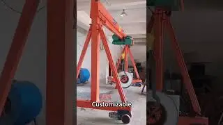 Electric Trackless Portable Gantry Crane