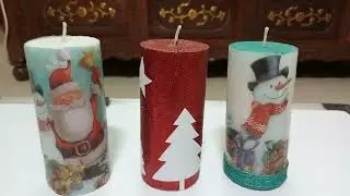 Christmas Special Candles making || Candles making at Home ||@shampachakrabarty9280