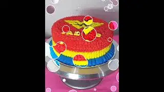 How to Make Simple Wonder Woman Cake