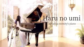 高級ホテルでお正月【春の海🍸宮城道雄】piano covered by eternity ゆるりさピアノ　高級ホテルBGM 着物ドレス　クラシック