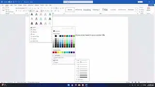 Text Styles Effects & Enhancements
