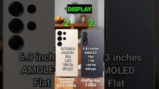 Samsung Galaxy S25 Ultra vs OnePlus Ace 5 Ultra #Samsung GalaxyS25Ultra#OnePlusAce5Ultra