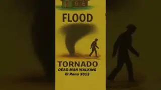 Dead man walking EL Reno #tornado #viralvideo