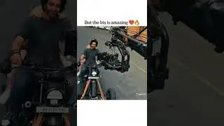 actual scene Vs BTS ❤️🔥 #saiyaara #ahaanpanday #bollywood #shortsfeed #shorts #trending #aneetpadda