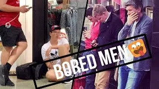 86 Funny Photos Of Men Shopping With Their Ladies 