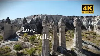 4 K Drone Cappadocia - Love Valley Goreme - Cinematic Relaxing Film - Calming Music