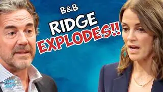 Bold and the Beautiful: Ridge EXPLODES on Taylor &ndash; END IT NOW | Soap Dirt
