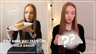 &Auml;TER MAT FR&Aring;N LIDL HELA DAGEN | Hallonsemla, vanilla stick, f&auml;rdigmat m.m.