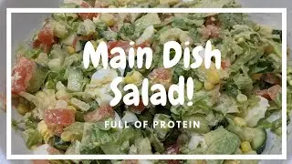 Easy Corn Salad | Healthy avacado corn salad | Main dish Salad recipe.