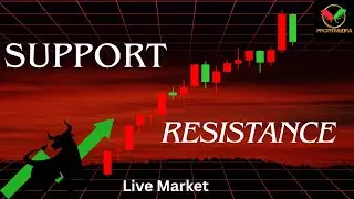 SUPPORT AND RESISTANCE | MARKET KA STRUCTURE | LIVE MARKET | Profitmudra Trading
