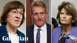 Three Republicans condemn Trump&rsquo;s mockery of Ford: 'Just plain wrong&rsquo;
