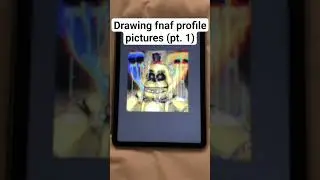 Drawing fnaf 1 profile pictures (pt. 1)#shorts #fnaf #fivenightsatfreddys #drawing