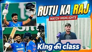 Rutuu ka Raj ...😉👌 king Kohli ki classical inning.. incredible 😲 