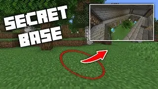 Minecraft: Hidden Base Entrance Tutorial