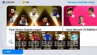 Fans' Choice English League Pack Opening 😍💖🔥 | PES Extra |