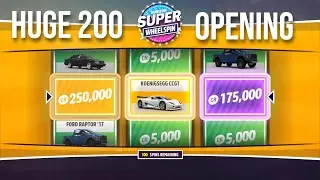 INSANE Forza Horizon 5 Wheelspin Opening 200+ Spins!