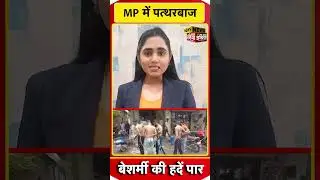 Stone pelters crossed limits of shamelessness in MP | News Watch India