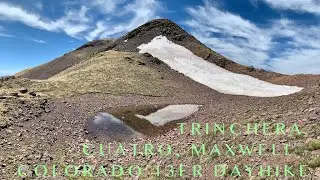 Trinchera, Cuatro, Maxwell  - Colorado 13er Dayhike