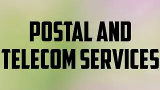 Business Studies class11th Chapter-4 ( Postal and telecom services) # Part5