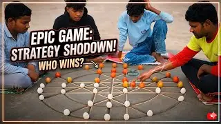 Village Style Challenge Game | Stratage battle | 21bead Village Mind Game Damaka
