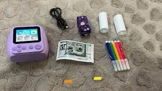 Kids Digital Camera Instant Print
