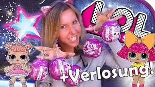 LOL Surprise SPARKLE Glitzer +VERLOSUNG 💇 Glitter Series 💄 L.O.L. FIGUREN auspacken 💖 deutsch