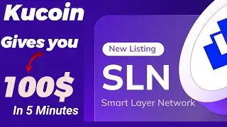 Smart Layer Network Listing on Kucoin Giveaway $29000 || Kucoin Giveaway