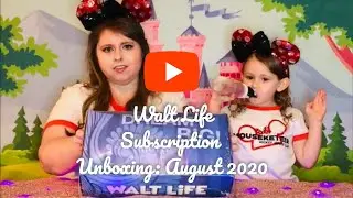 Walt Life Unboxing! (August 2020) Reading Girl and Drinking Girl