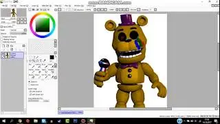 fnaf world old fredbear (speed edit)