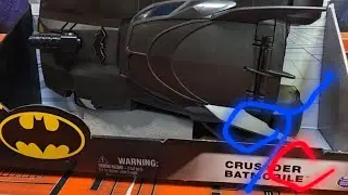 DC Comics Spin Master Crusader Batmobile